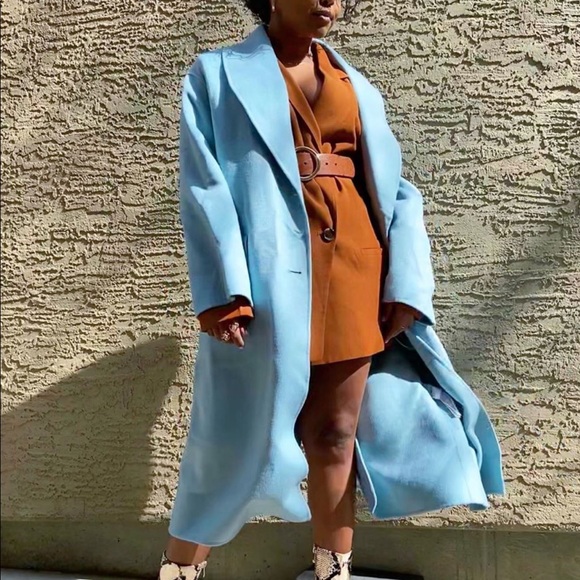 Last🔥Zara wool blend coat bloggers favorite - Picture 10 of 16